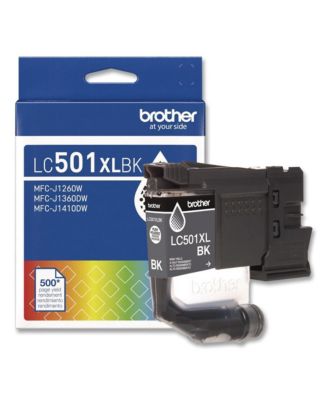 LC501XLBKS 500 Page-Yield High-Yield Ink
