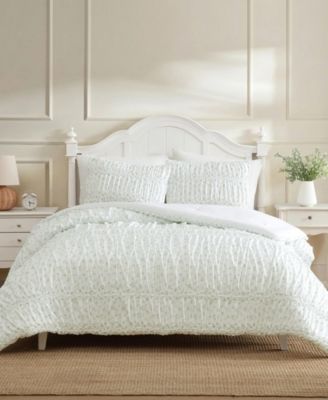 Rosebuddies Microfiber 3-Pc. Comforter Set, Full/Queen