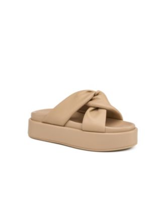 Women's Yvette Leather Platform Sandal