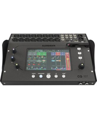 CQ-18T Ultra-Compact 18-Channel Digital Mixer with 7" Touchscreen