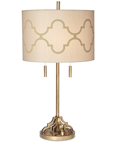 kathy ireland Home by Pacific Coast Golden Palace Table Lamp
