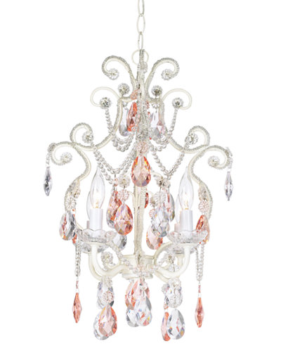 kathy ireland Home by Pacific Coast Chateau 4-Light Mini Chandelier