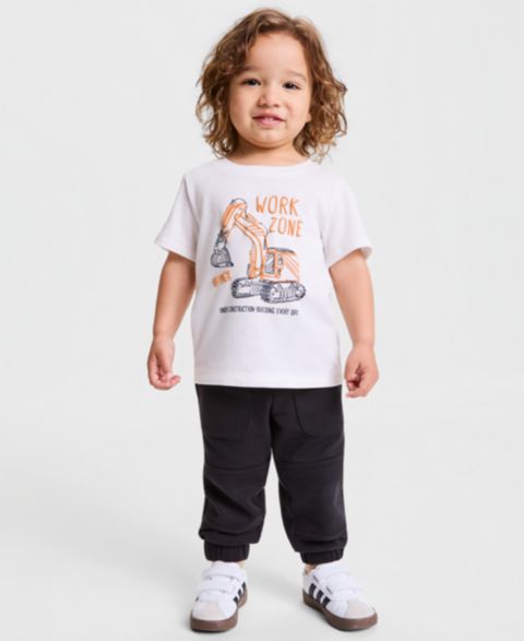 Футболка Epic Threads Work Zone Tee для мальчиков, цвет: Angel Whit