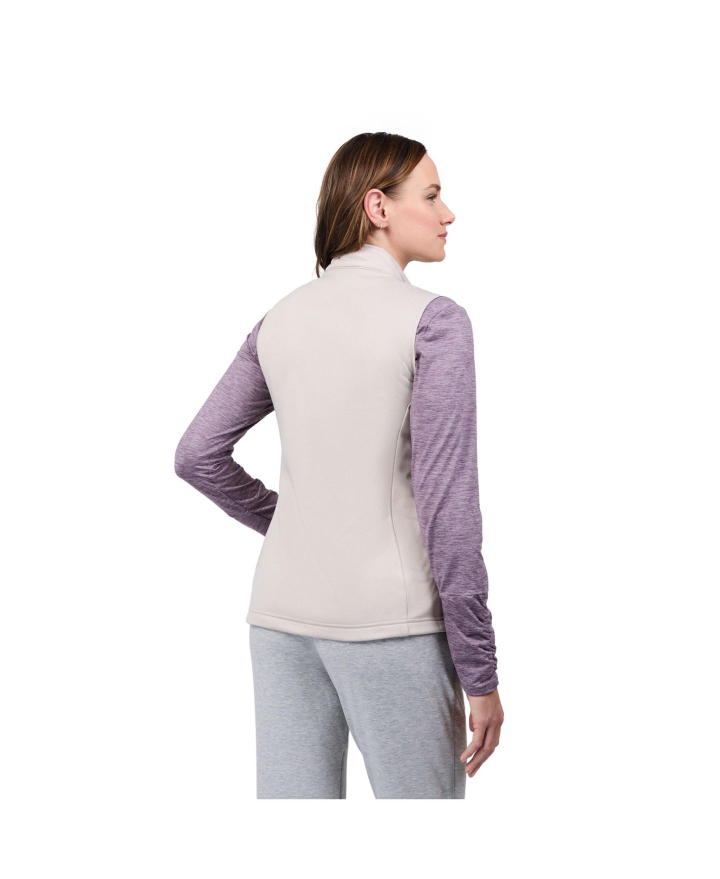 Женский жилет Free Country Hybrid Button Front, цвет: Берёзовый — фото 5