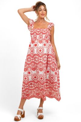 Women's Embroidered Dresses | Macy's