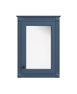 20 Inch Wall Mounted Bathroom Storage Cabinet with Mirror Medicine Cabinet Adjustable Shelf Over Toilet Space Saver
