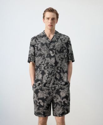 Men's Regular-Fit Printed Shirt