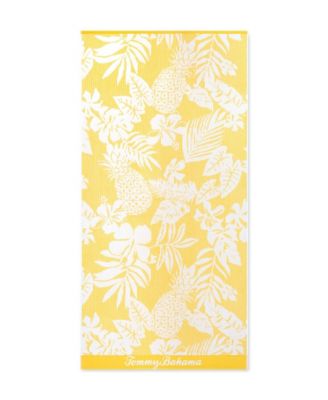 Pineapple Pinstripe Yarn Dyed Beach Towel, 36" x 68"