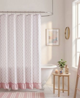 Savanna Floral Ruffle 13-Pc. Shower Curtain Set