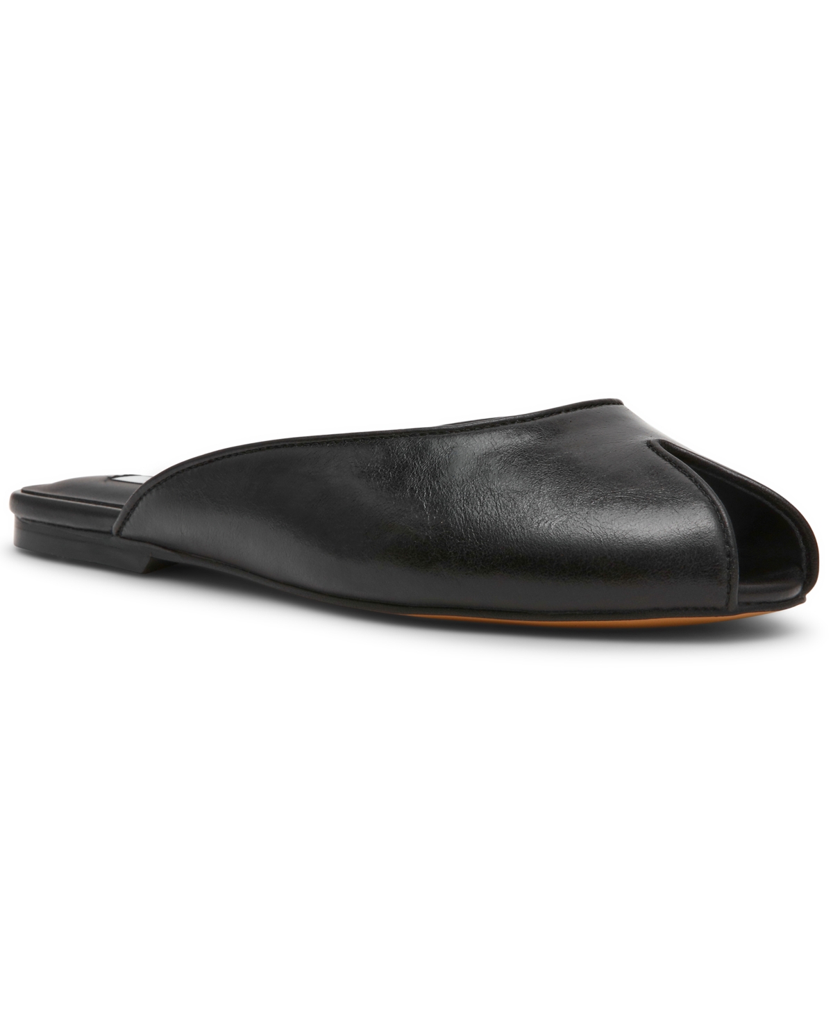 Steve Madden Women's Bloss Peep Toe Slip-on Flats In Animal Print
