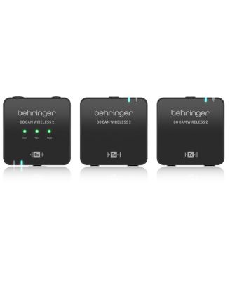 GO CAM Wireless 2 Digital Dual Clip-On Microphone System for Content Creators