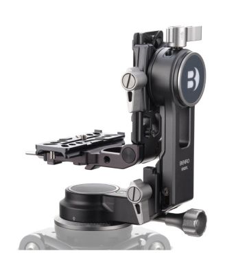 GH2FL Aluminum Foldable Gimbal Head with Quick Release Plate, 22 lbs Capacity