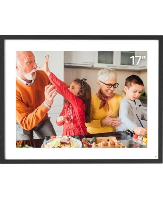 17" HD Wi-Fi Touchscreen Digital Picture Frame