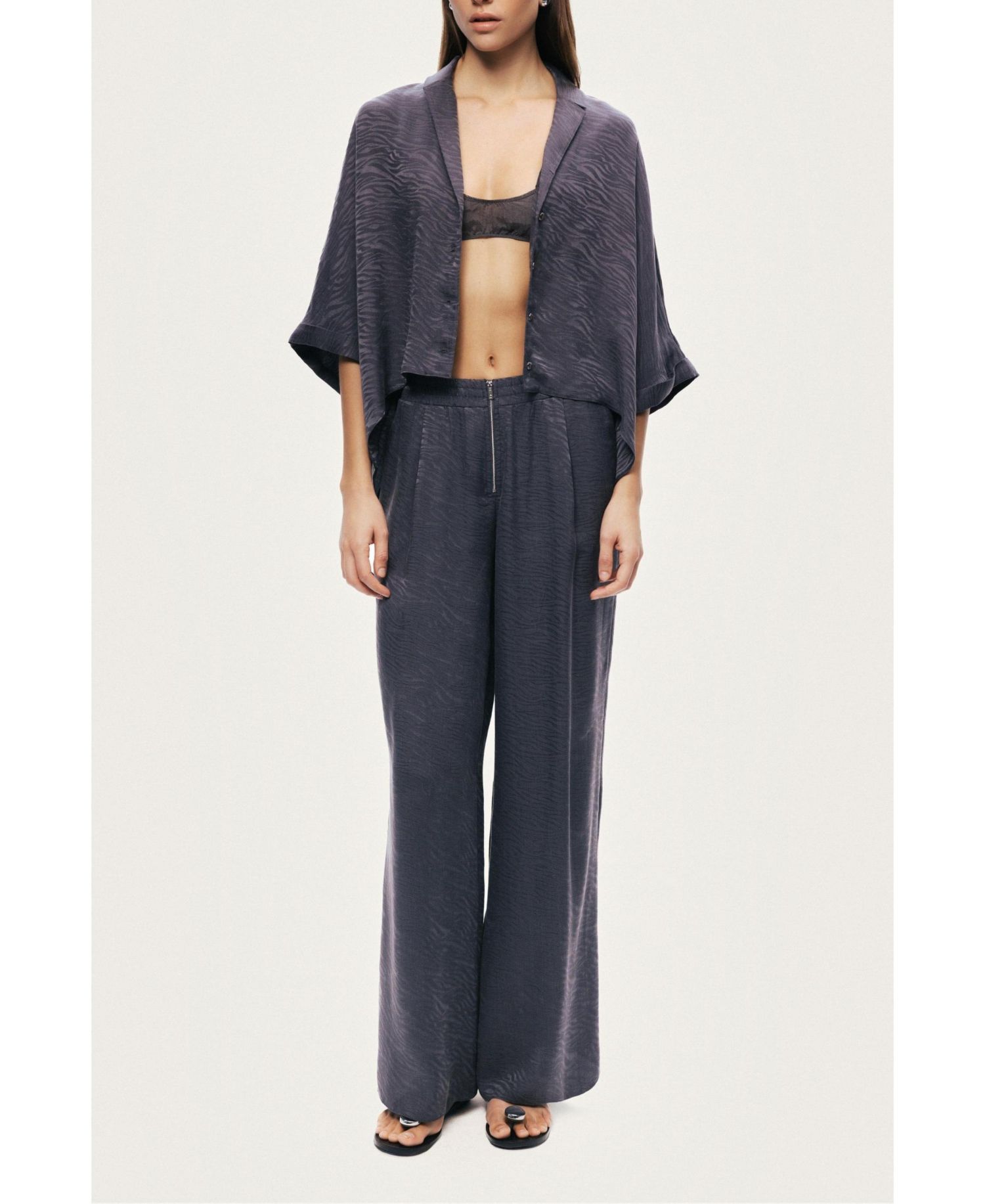 Women's Fluid Straight-Leg Pants