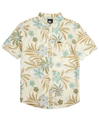 Men's Printed Classic-Fit Short-Sleeve Shirt
