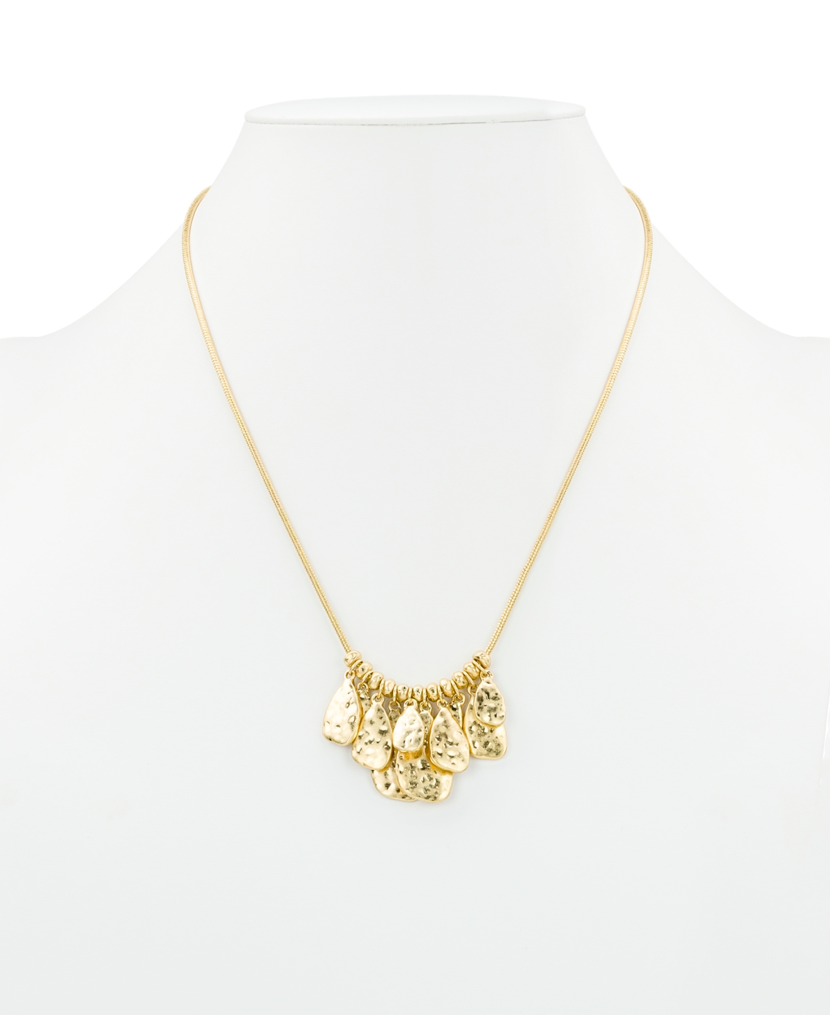 Patricia Nash Gold-Tone Multi Tear Drop Necklace
