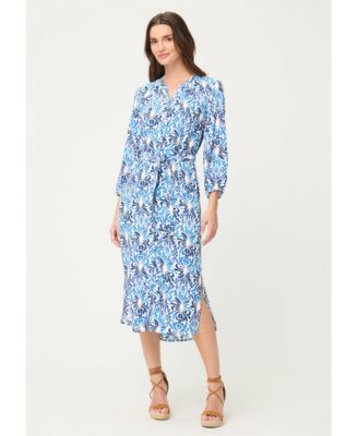 Women's Ornamental Tunic Shirt Dress