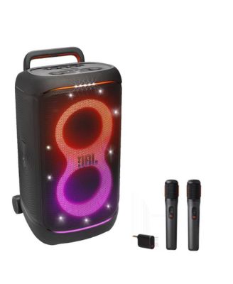 PARTYBOX 520 Portable Speaker Karaoke Bundle with Digital Wireless Microphone System