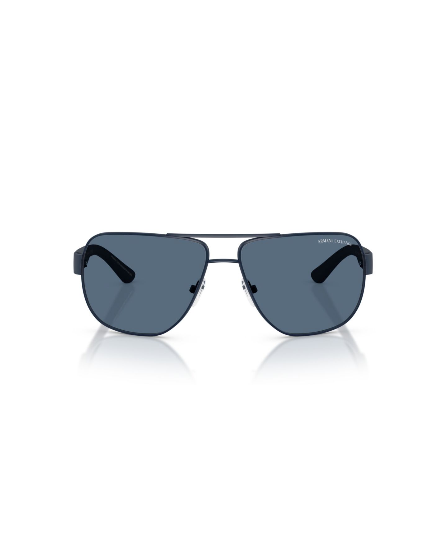 Мужские солнцезащитные очки A|X Armani Exchange Sunglasses, AX2012S, цвет: Матовый синий — фото 2