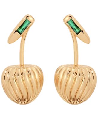 18k Gold-Plated Sweet Cherry Earrings