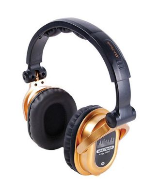 EDJ-500 DJ Chris Garcia Professional Headphones with Adapter with  Adapter, Gold