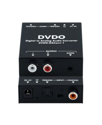 Digital Coaxial Toslink to Analog Audio Converter
