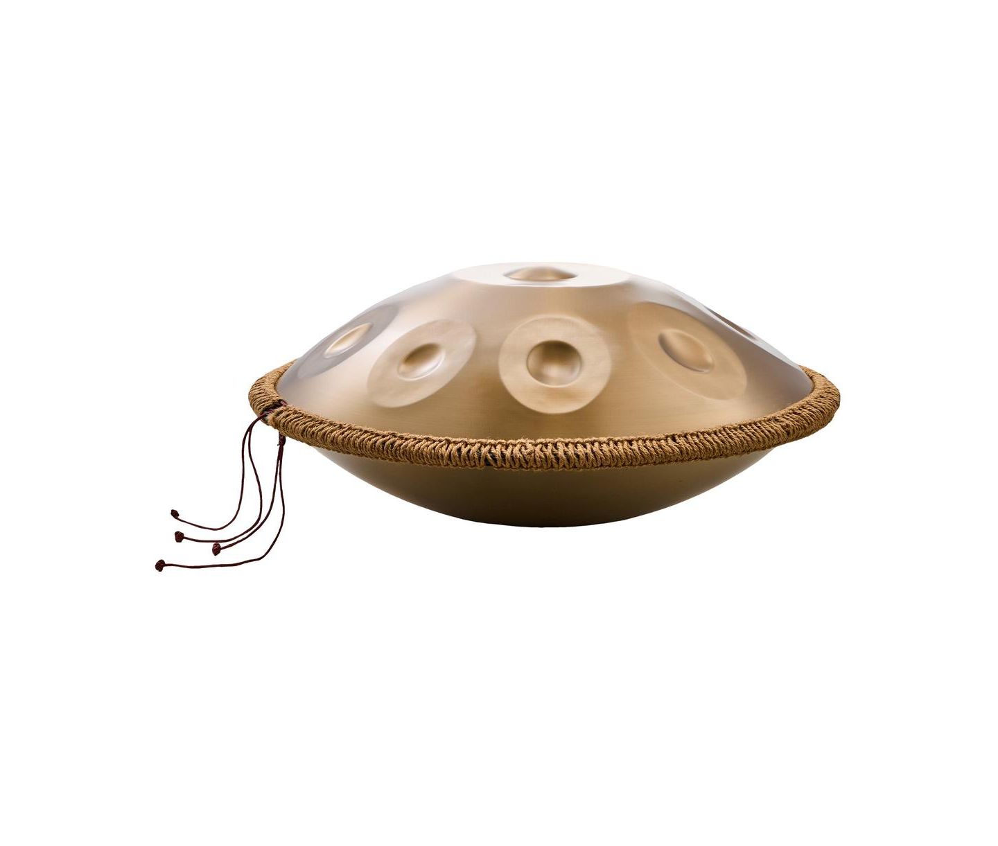 Детские игрушки SUGIFT 22 in 9 Note D Minor Handpan Steel Drum with Mallets Stand and Carry Bag, цвет: Золотой — фото 3