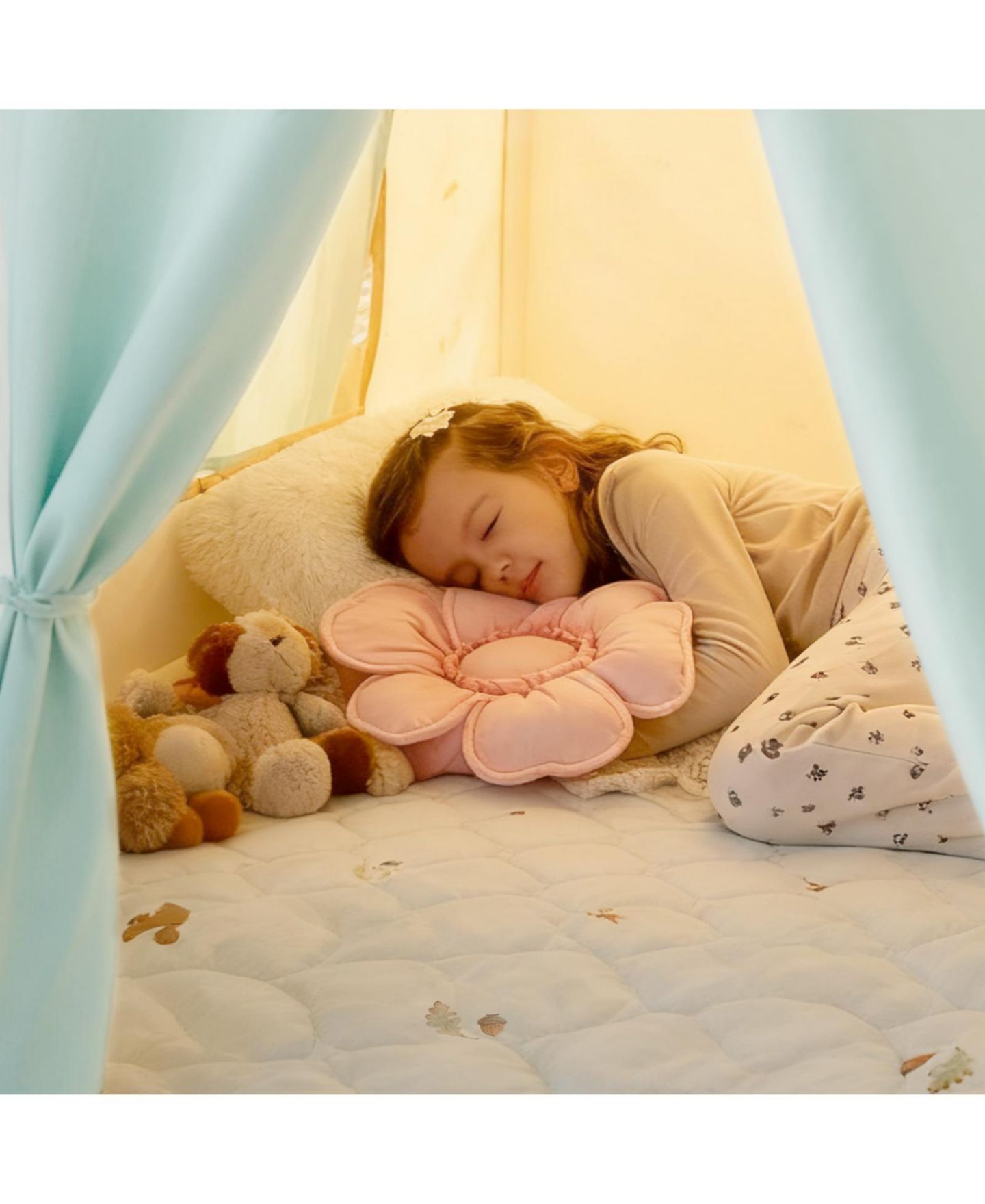 Детские игрушки Tiny Land Sweet Citrus Indoor Play Tent and Play Mat, 2-Piece Set, Ages 3+, цвет: Зелёный — фото 11