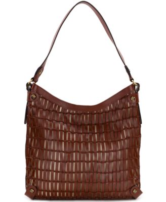 Lyana Large Slouchy Leather Shoulder Handbag