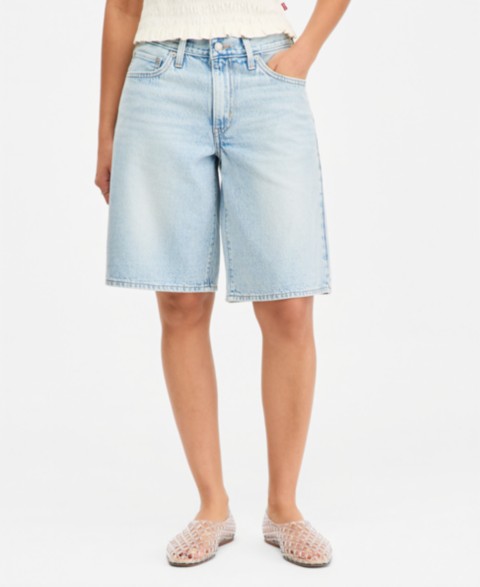Женские Levi's Women's Mid-Rise Baggy Jort