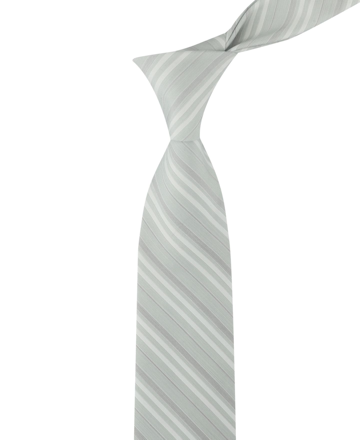 Мужской галстук Calvin Klein Jeanne Striped Tie, цвет: Шалфейный — фото 5