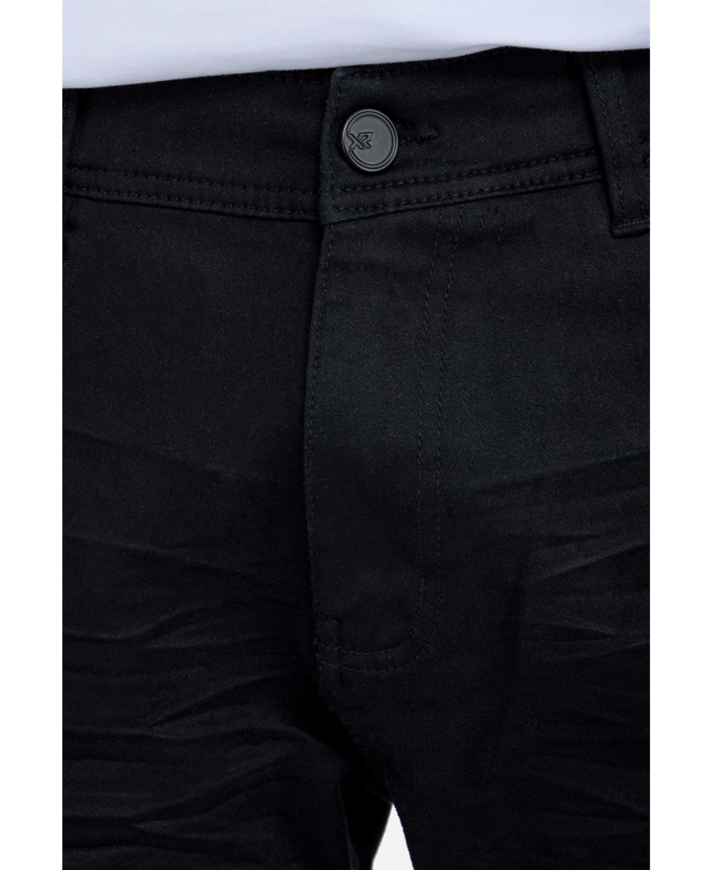 Мужские брюки XRAY Slim Fit Stretch Commuter, цвет: Чёрный — фото 6