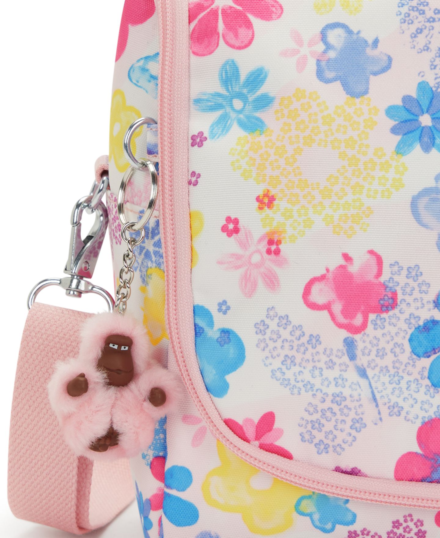 Женская сумка Kipling New Kichirou Insulated Crossbody Lunch, цвет: Flower Stamp — фото 4