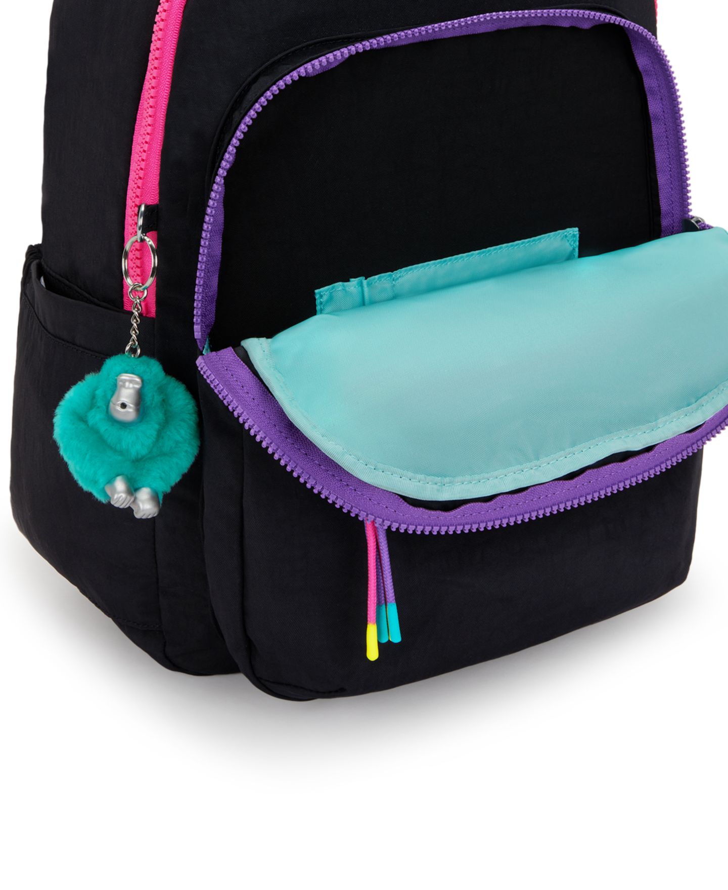 Рюкзак Kipling Seoul Medium 15" Laptop, цвет: Чёрный — фото 5