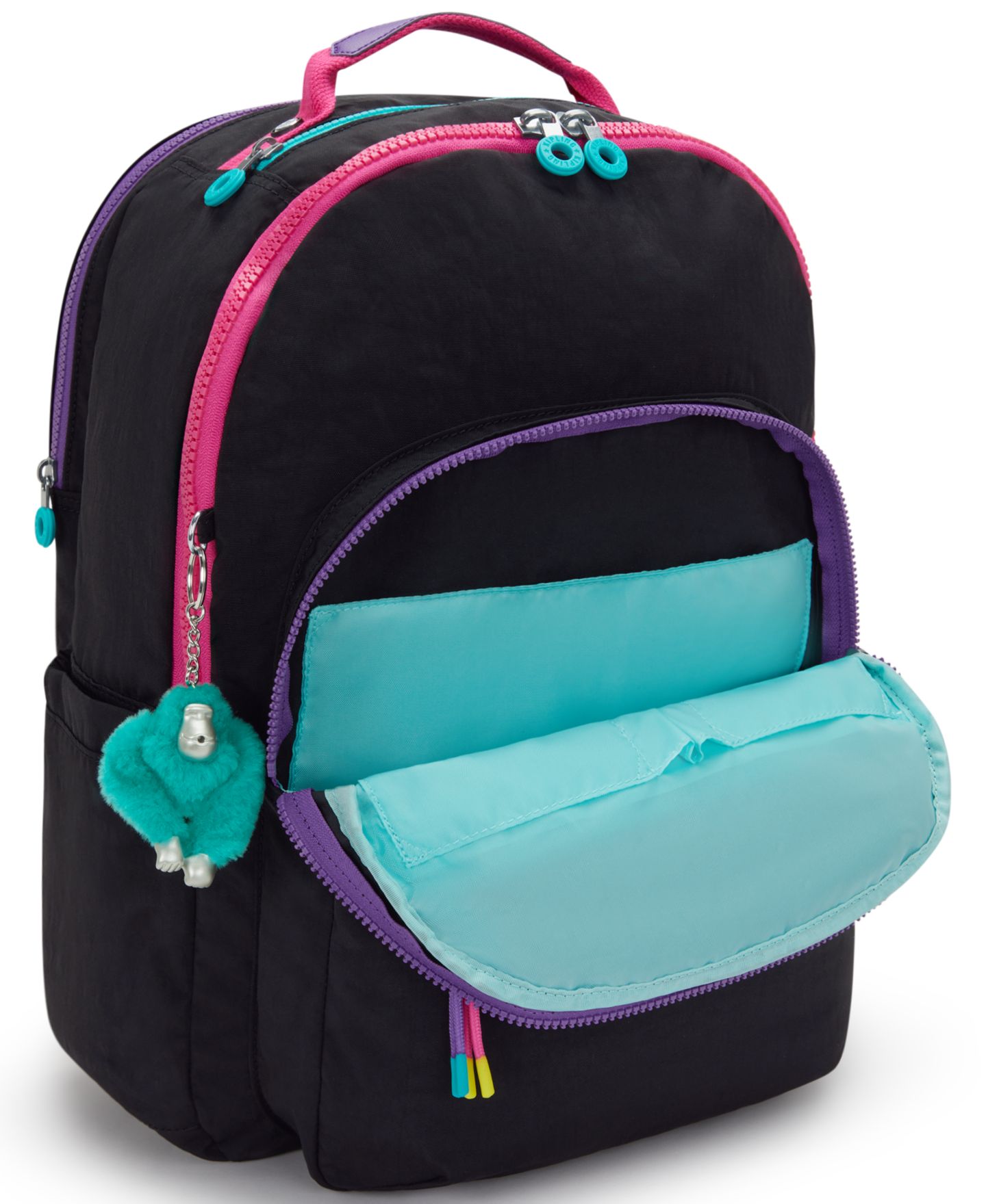 Рюкзак Kipling Seoul Extra Large 17" Laptop, цвет: Чёрный — фото 6
