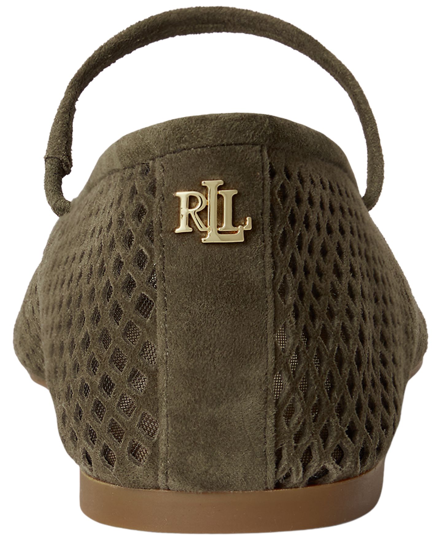 Женские перфорированные туфли Мэри Джейн Lauren Ralph Lauren Jayna, цвет: Зелёный — фото 3