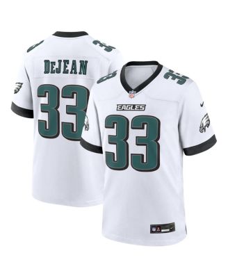 Men's Cooper DeJean White Philadelphia Eagles Game Jersey