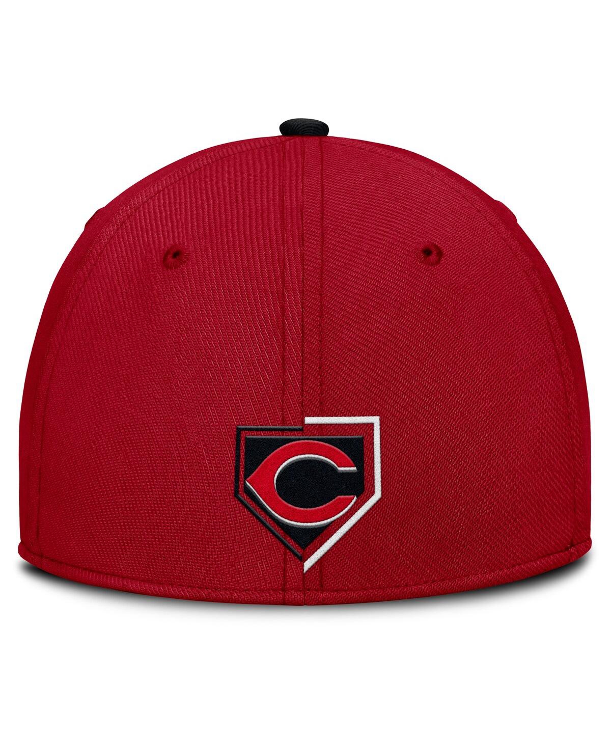 Nike Men's Red Cincinnati Reds Primetime Rise Dri-fit Flex Hat