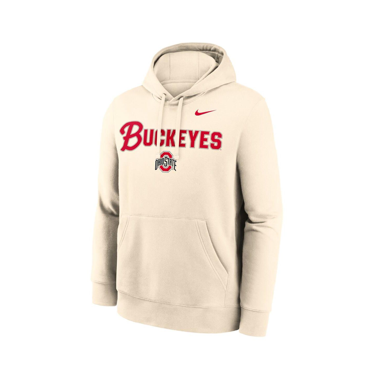 Мужское худи Nike Natural Ohio State Buckeyes Primetime Club — фото 1