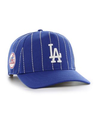 Men's x Rawlings Royal Los Angeles Dodgers Pinstripe Hitch Adjustable Hat