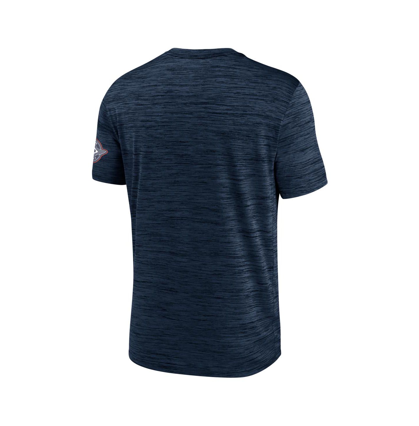 Мужская футболка Nike Navy Houston Astros Authentic Collection City Connect Velocity Dri-FIT — фото 3