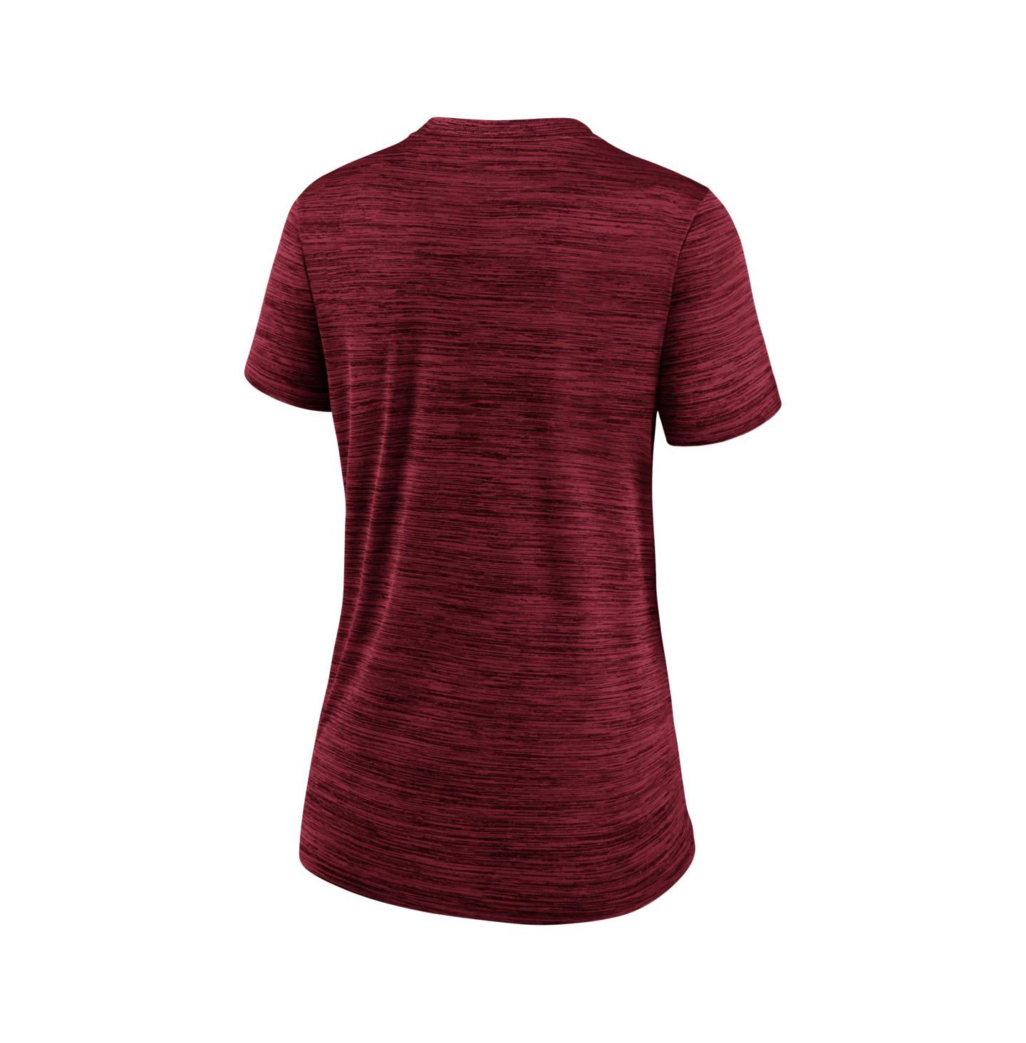 Женская футболка Nike Red Texas Rangers 2026 City Connect Authentic Collection Velocity Dri-FIT — фото 3