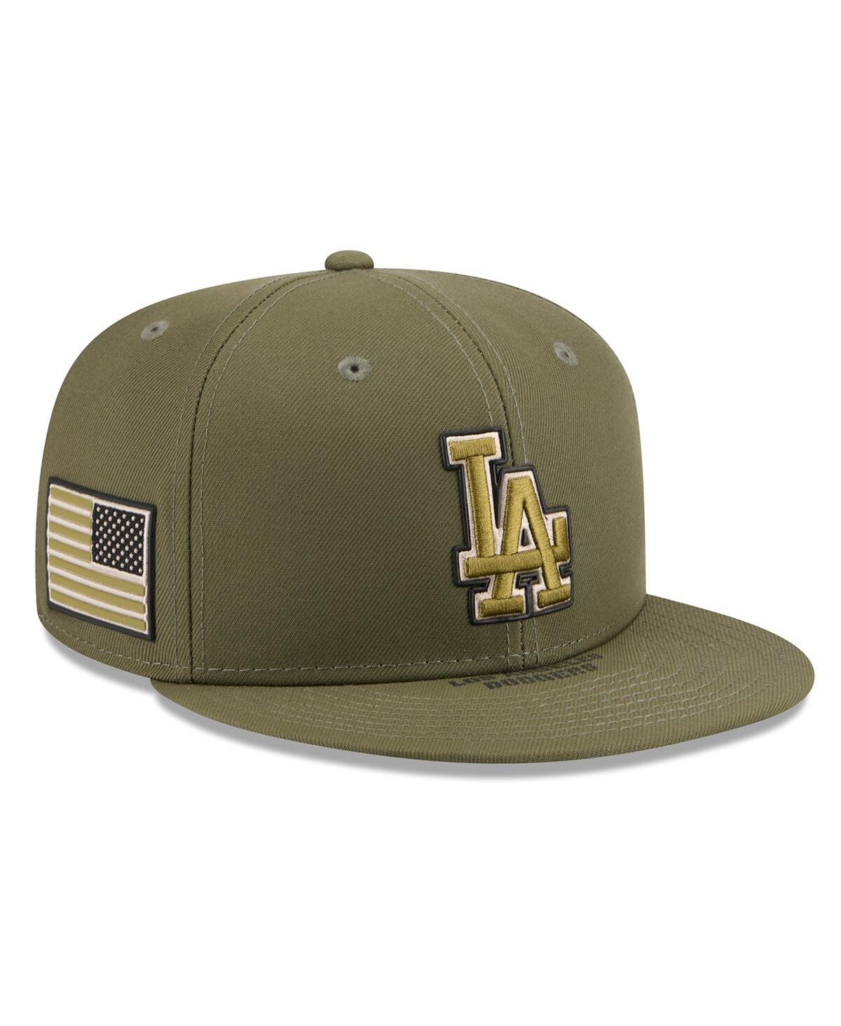 New Era Men's Olive Los Angeles Dodgers 2026 Armed Forces Day 59FIFTY Fitted Hat
