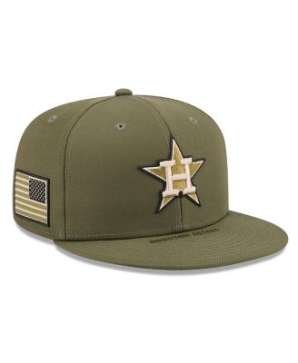 Men's Olive Houston Astros 2026 Armed Forces Day 59FIFTY Fitted Hat