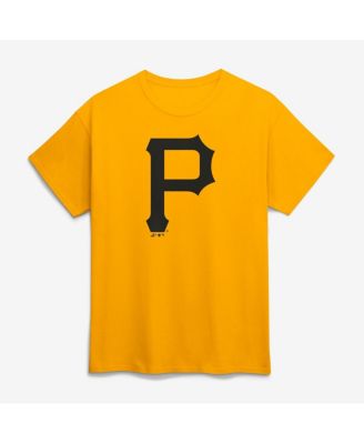 Men's Gold Pittsburgh Pirates Logo T-Shirt