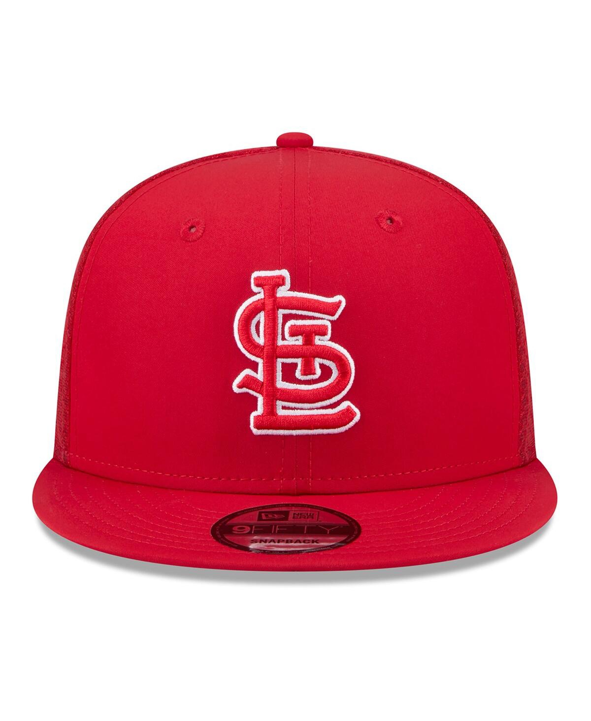 New Era Men's Red St. Louis Cardinals 2026 Batting Practice 9FIFTY Snapback Hat