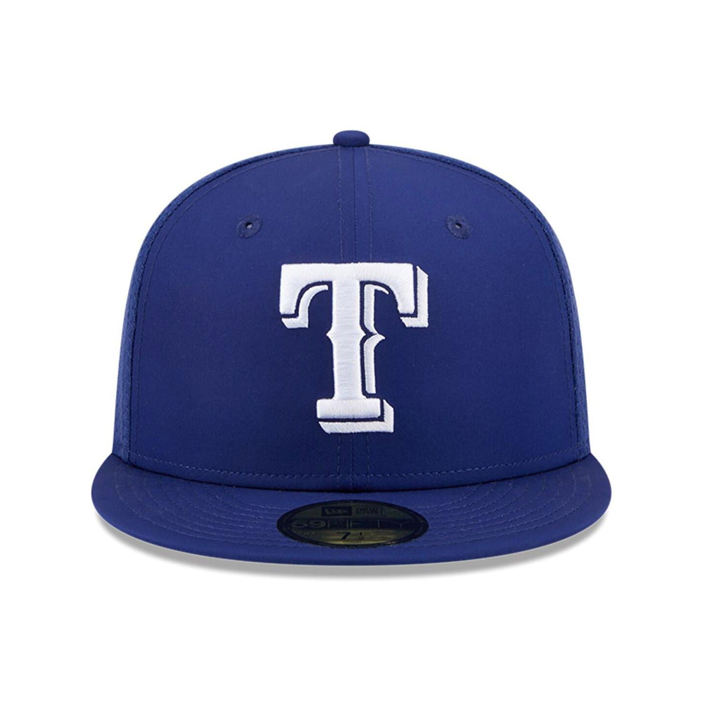 Мужская кепка New Era Royal Texas Rangers 2026 Batting Practice 59FIFTY Fitted Hat — фото 2