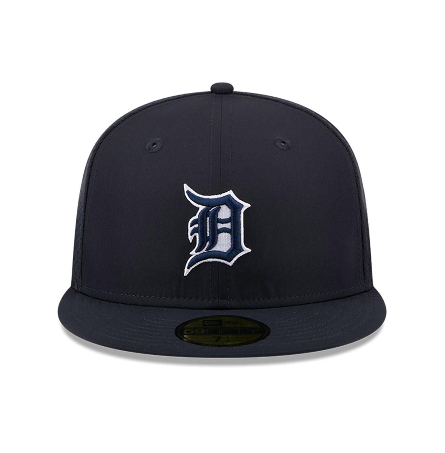 Мужская кепка New Era Navy Detroit Tigers 2026 Batting Practice 59FIFTY Fitted Hat — фото 2