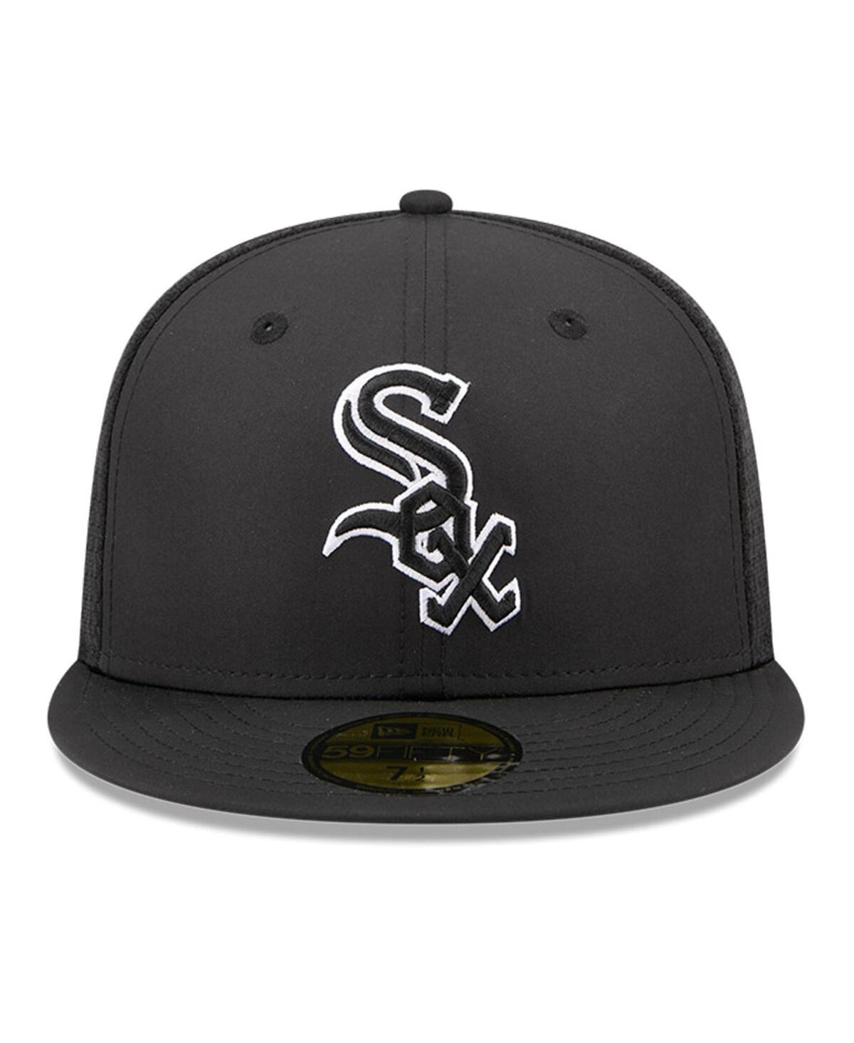 New Era Men's Black Chicago White Sox 2026 Batting Practice 59FIFTY Fitted Hat