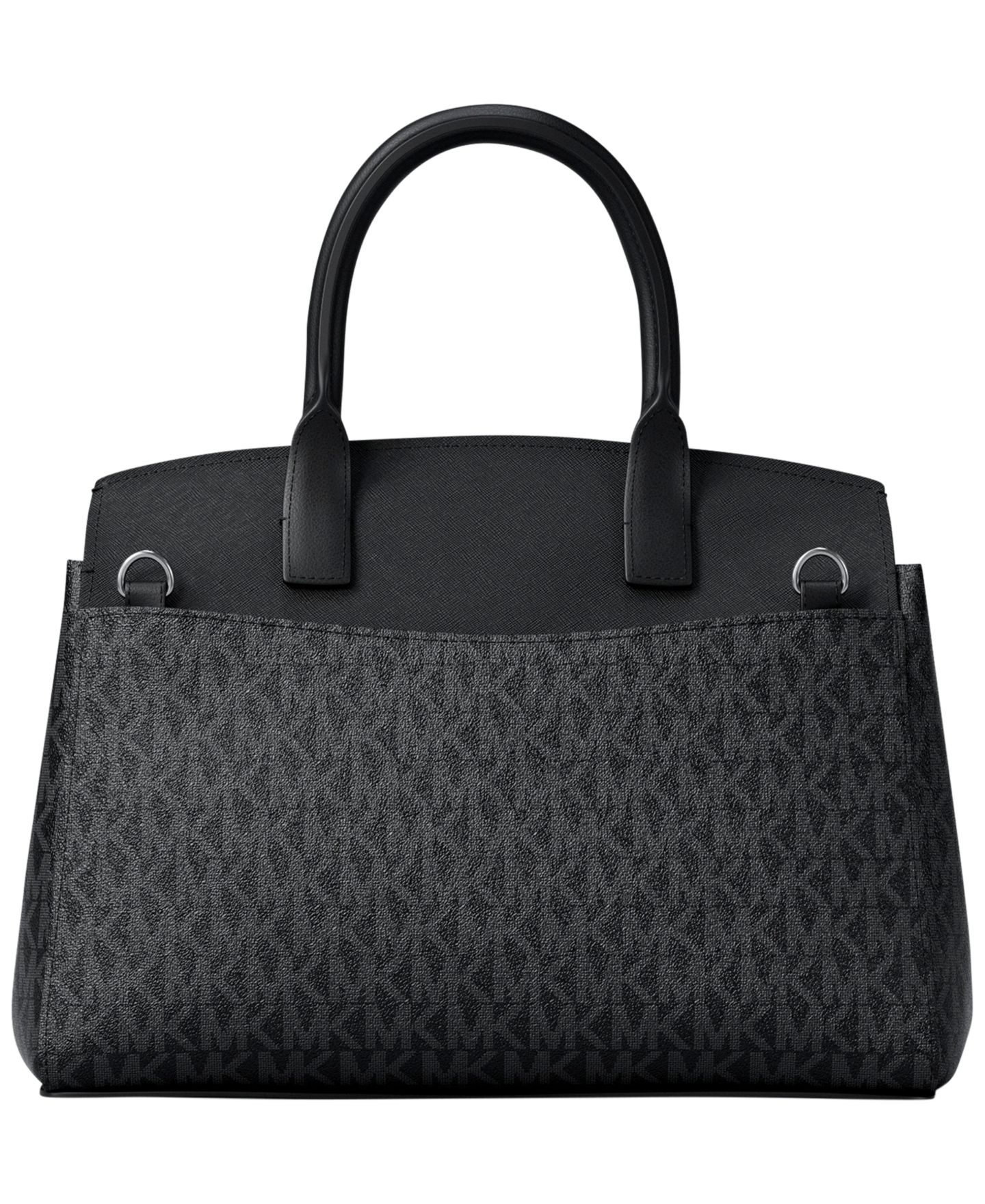 Женская сумка MICHAEL Michael Kors Landry Small Top Handle Satchel Handbag, цвет: Чёрный — фото 3